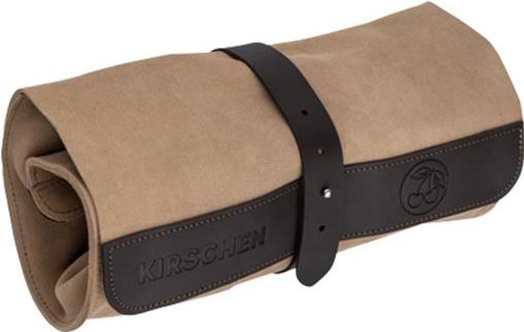 KIRSCHEN Leder-Rolltasche leer für Stechbeitel und Produktbild 
