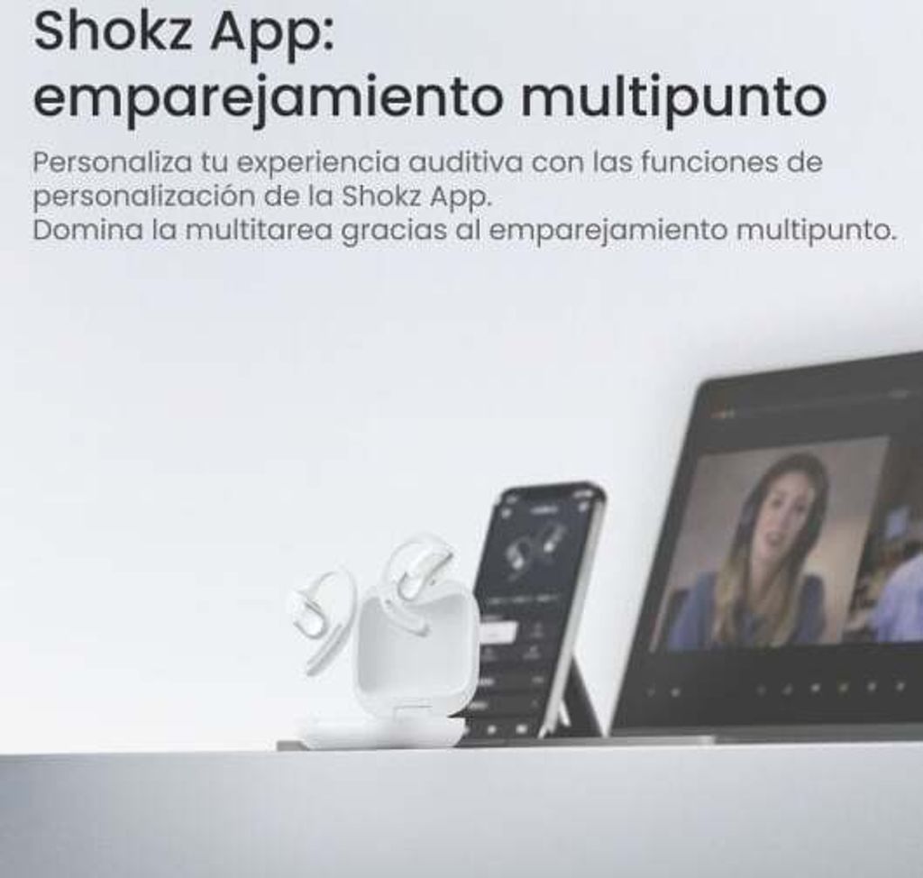 SHOKZ OpenFit Air Zestaw słuchawkowy Bezprzewodowy Nauszny Zdjęcie produktu 12