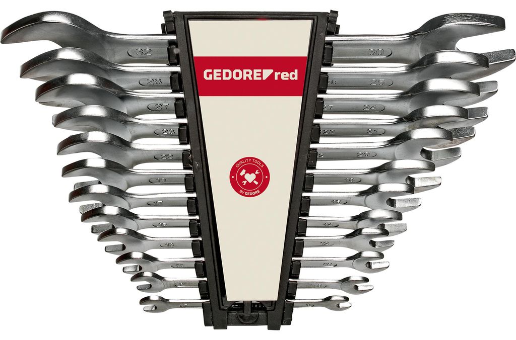 GEDOREred 3300960 GEDOREred Doppelmaulschlüssel-Satz Productafbeelding 