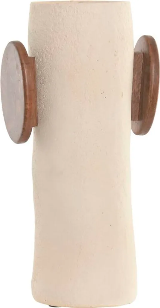 Vase Incassable en Bois de Mangue et Papier Mâché Déco Home Esprit