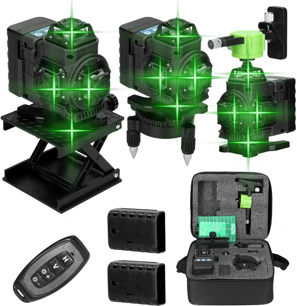 Niveau laser pour pose de carrelage et cloisons avec support omnidirectionnel - 2