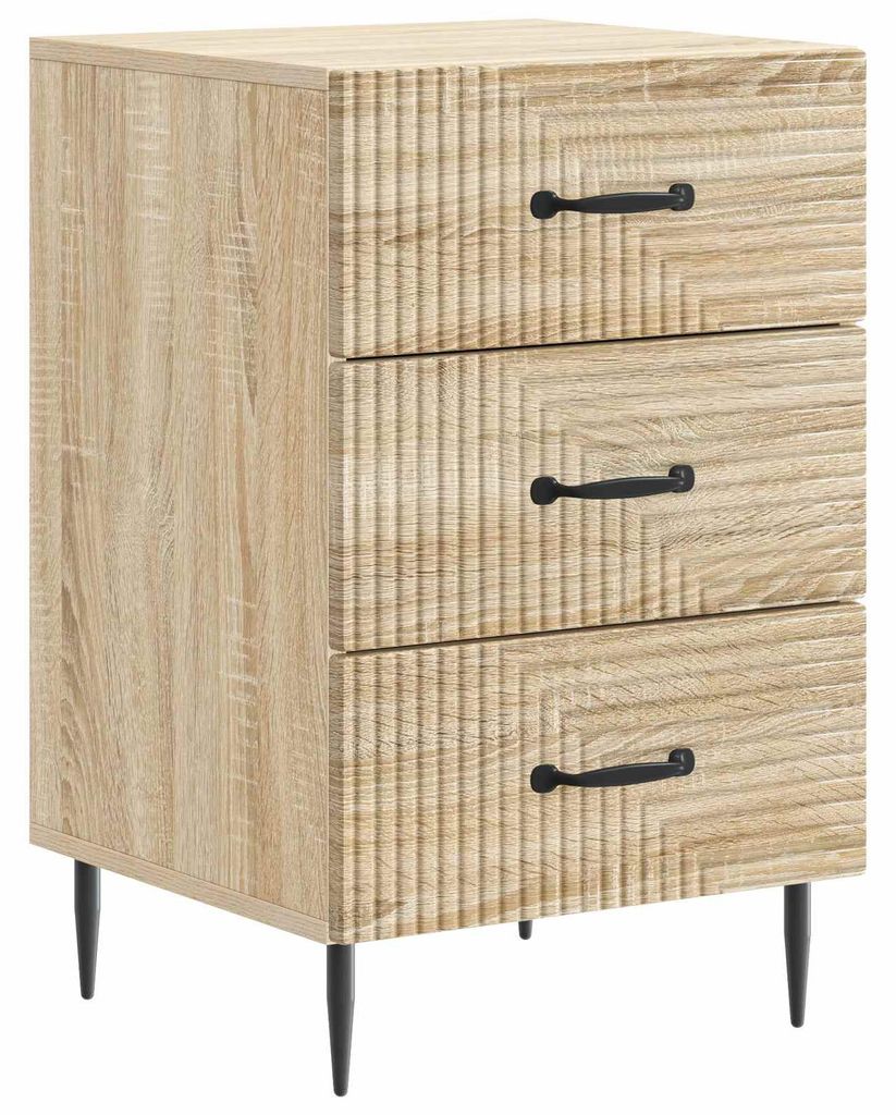 Nachttisch Sonoma-Eiche 43 x 41 x 66,5 cm Holzwerkstoff