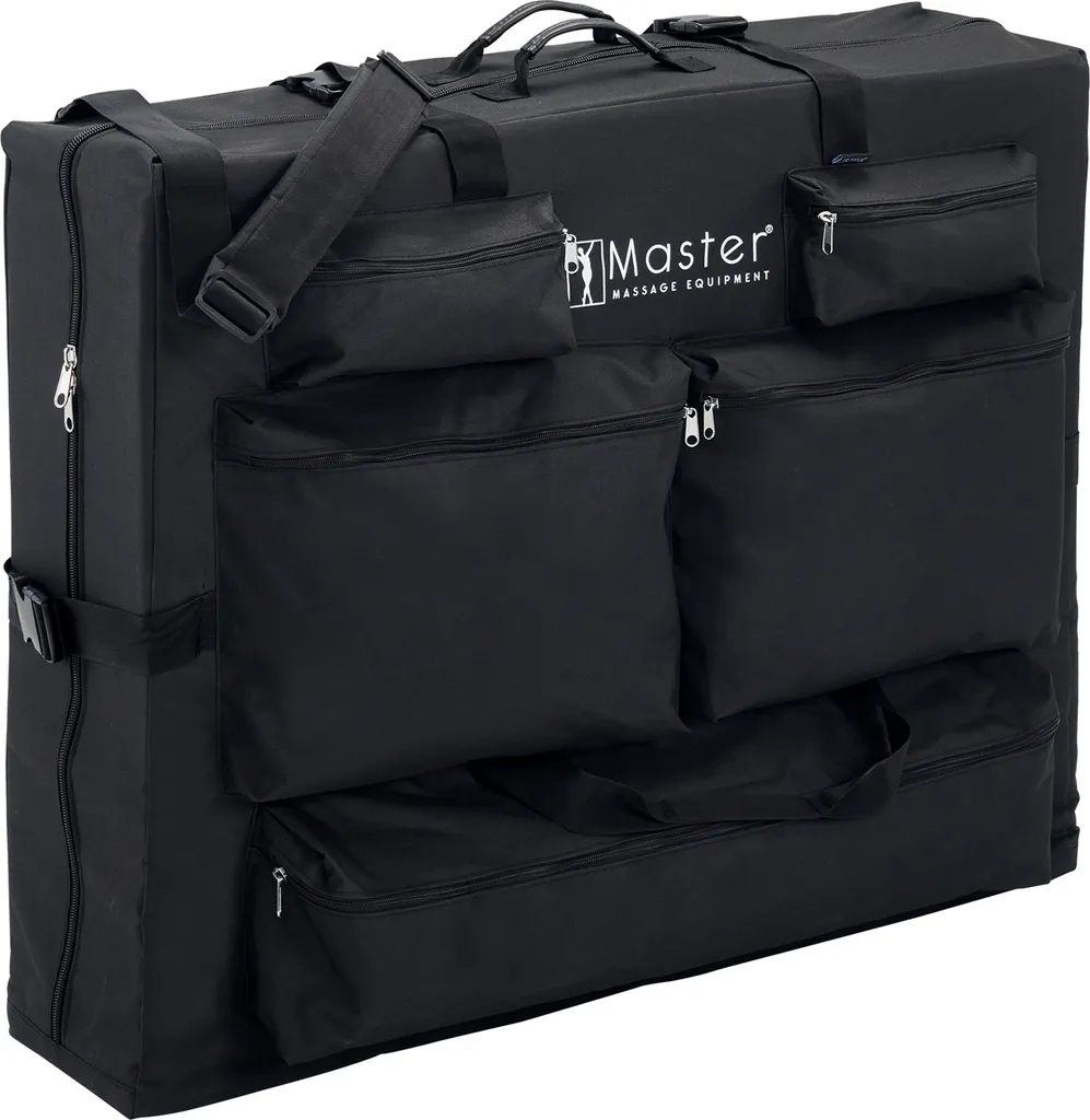 Housse de transport pour table de massage pliante avec bandoulière Noir