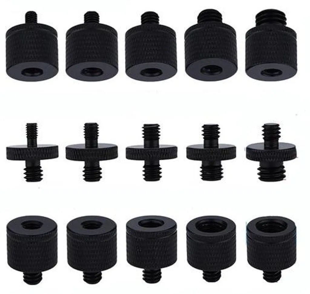 Kit de montage pour rig vidéo et trépied - Vis 1/4 et 3/8 en aluminium
