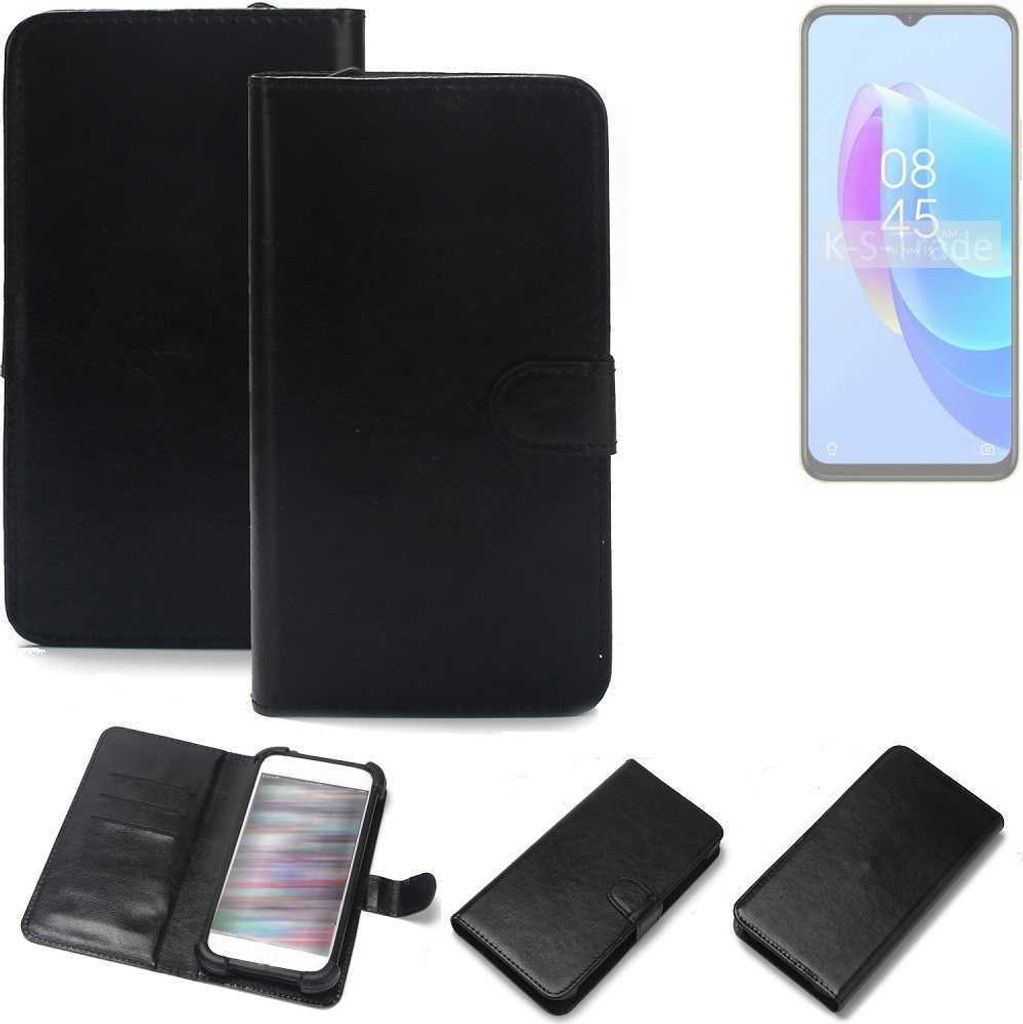 K-S-Trade Handyhülle Schutzhülle kompatibel mit Tecno Spark 9 Pro Handy Schutz Hülle Handyhülle Bumper schwarz 1x