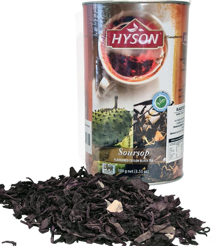 Hyson Schwarzer Tee Soursop – Ceylon Tee mit Anoda Produktbild 