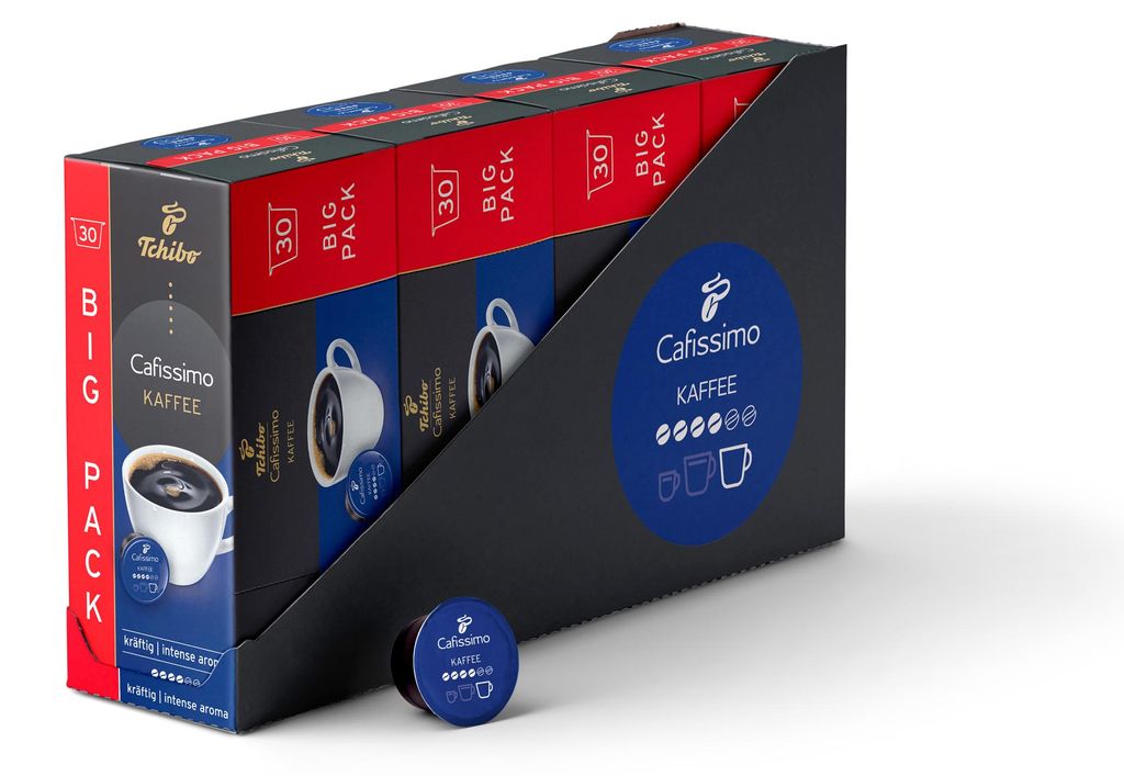 Tchibo Cafissimo Kaffee kräftig Kaffeekapseln, 120 Stück – Produktbild 