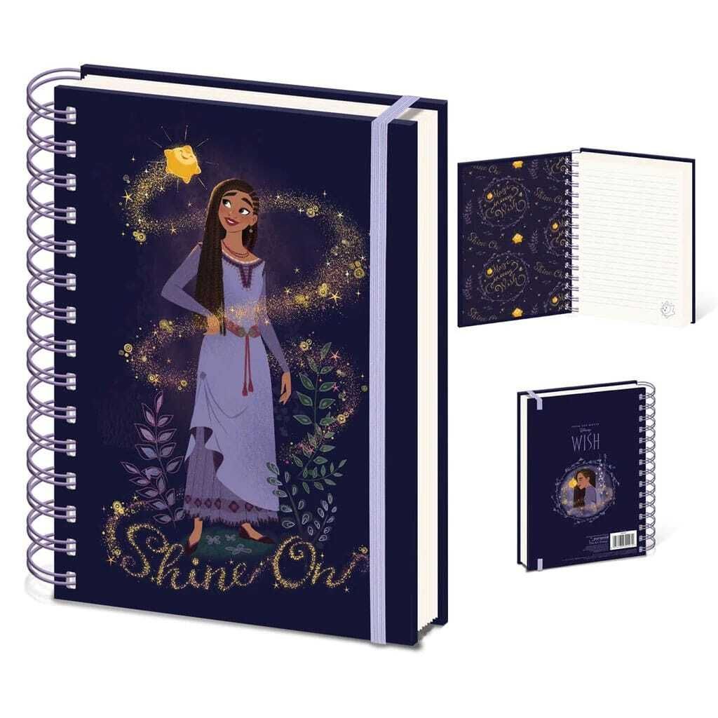Pyramid International Disney Wish Wiro A5-Notizbuch – helles Design – perfektes Tagebuch und Notizbuch – ideales Disney-Geschenk für Frauen,...