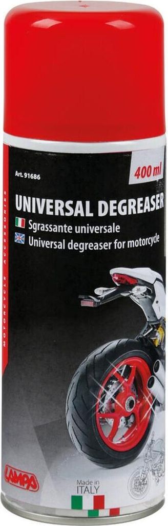 Universal-Entfetter Lampa 400ml lösungsmittelbasiert ohne Beschädigung