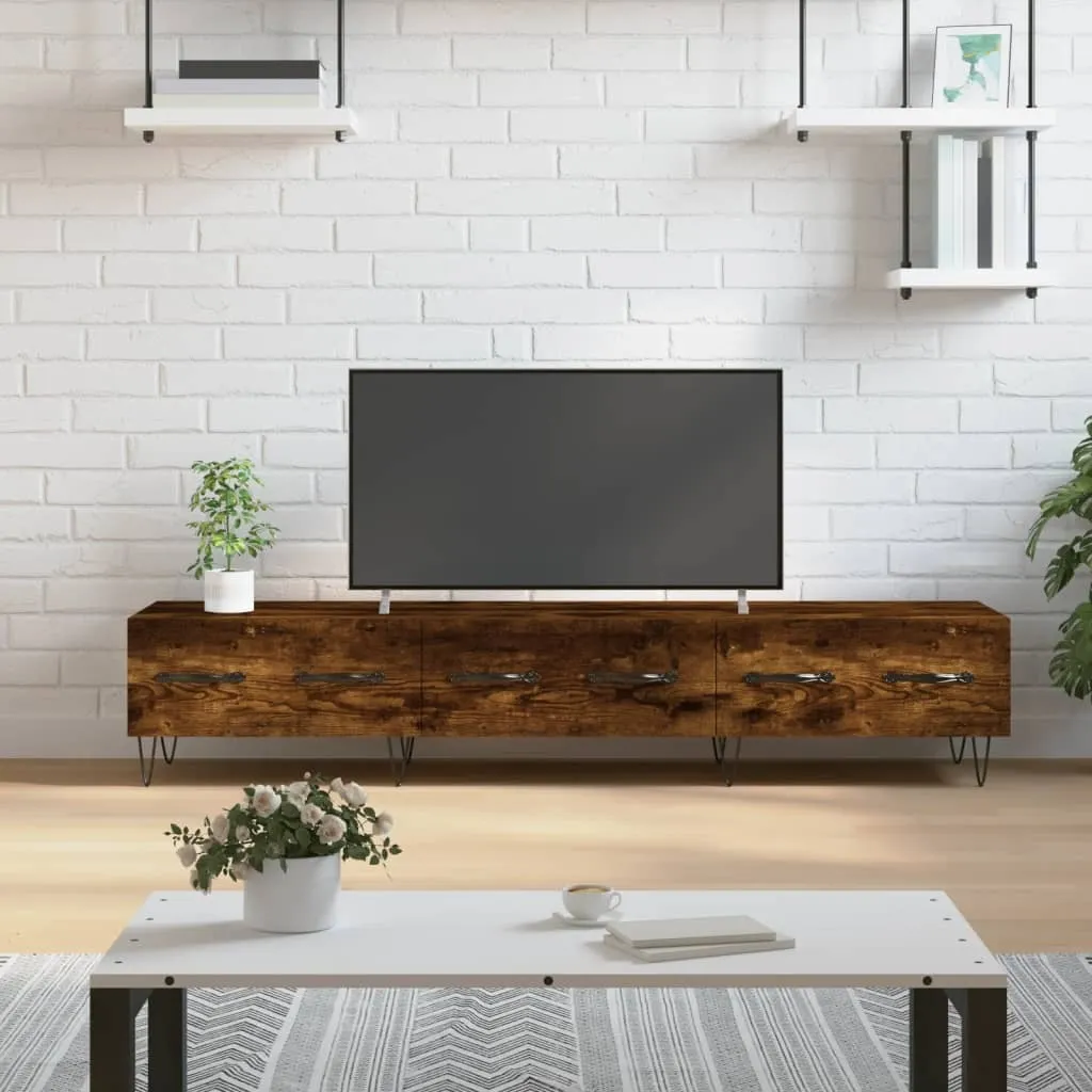Mobile TV Maison Exclusive 150cm Rovere Affumicato | Prezzo Offerta