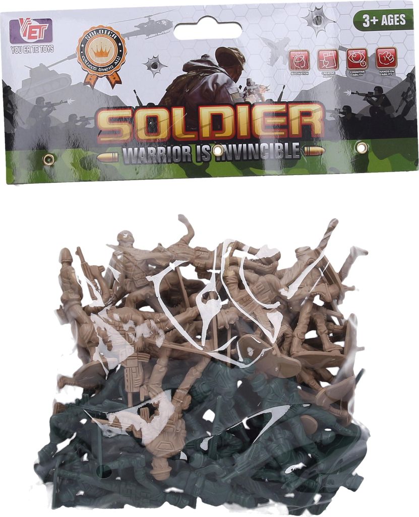 Ensemble de figurines de soldats 48 pièces 7 cm Image du produit 