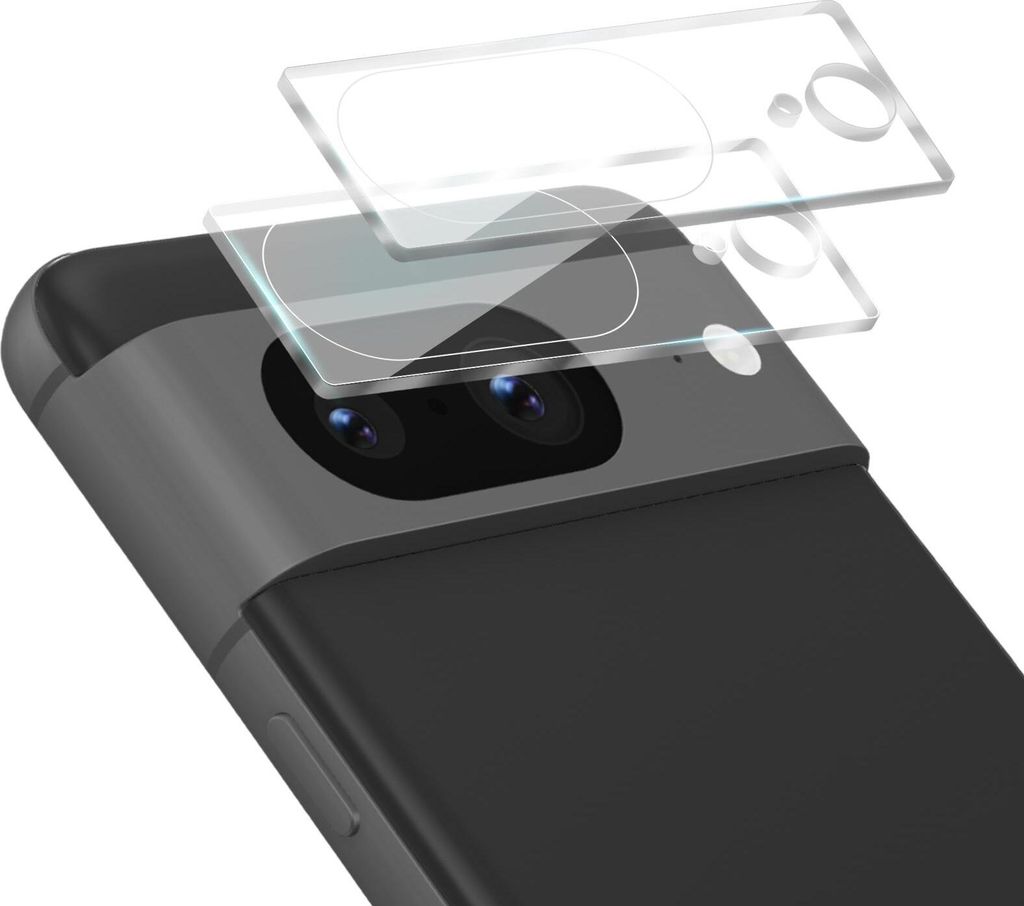 2x Kamera Schutz Glas für Google Pixel 8 Schutzglas Camera Linse Panzerfolie 9H