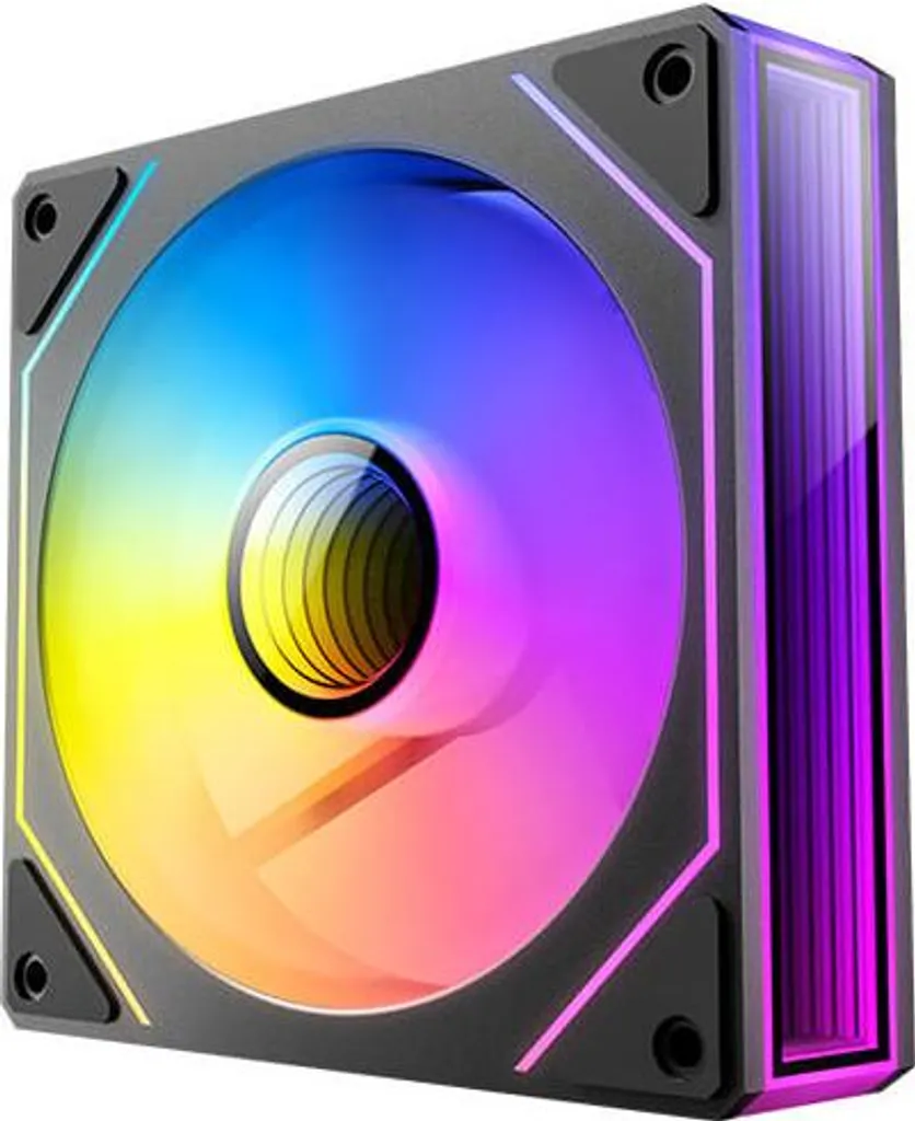 Antec VISON 120R ARGB PWM Reverse pack de 3 ventilateurs PC noir 120mm