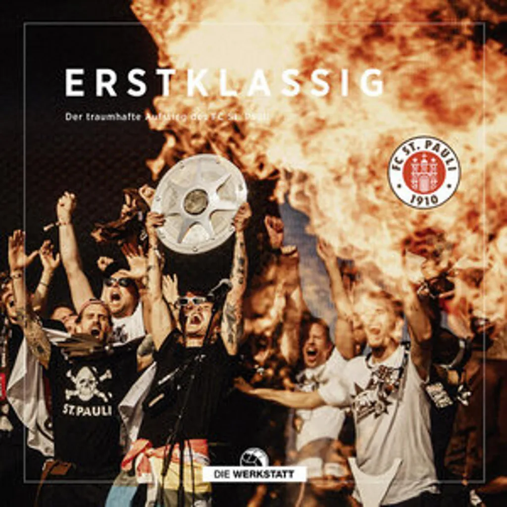 Écharpe FC St. Pauli Erstklassig en Laine pour l'Hiver au Stade