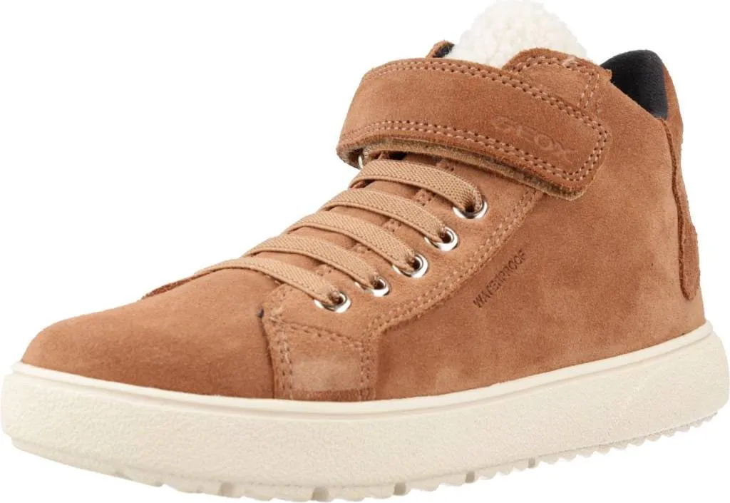 Geox J Theleven WPF C Marrone: Sneakers Impermeabili per Bambini