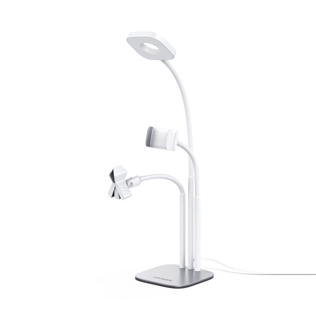Ugreen Stativ Handy Halterung Selfie Stativ mit LED Licht fr live striming
