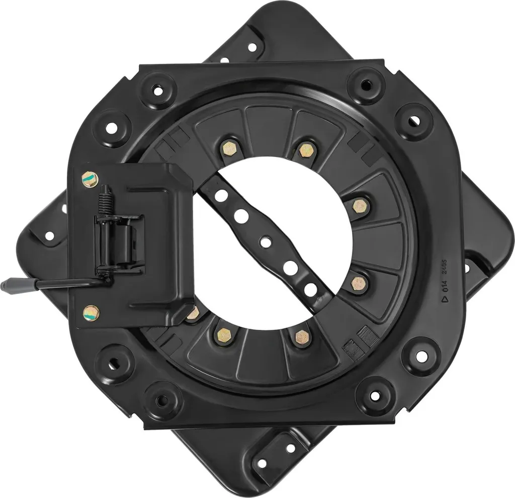 Platine Pivotante pour Siège de Van et Camping-car - Rotation Totale