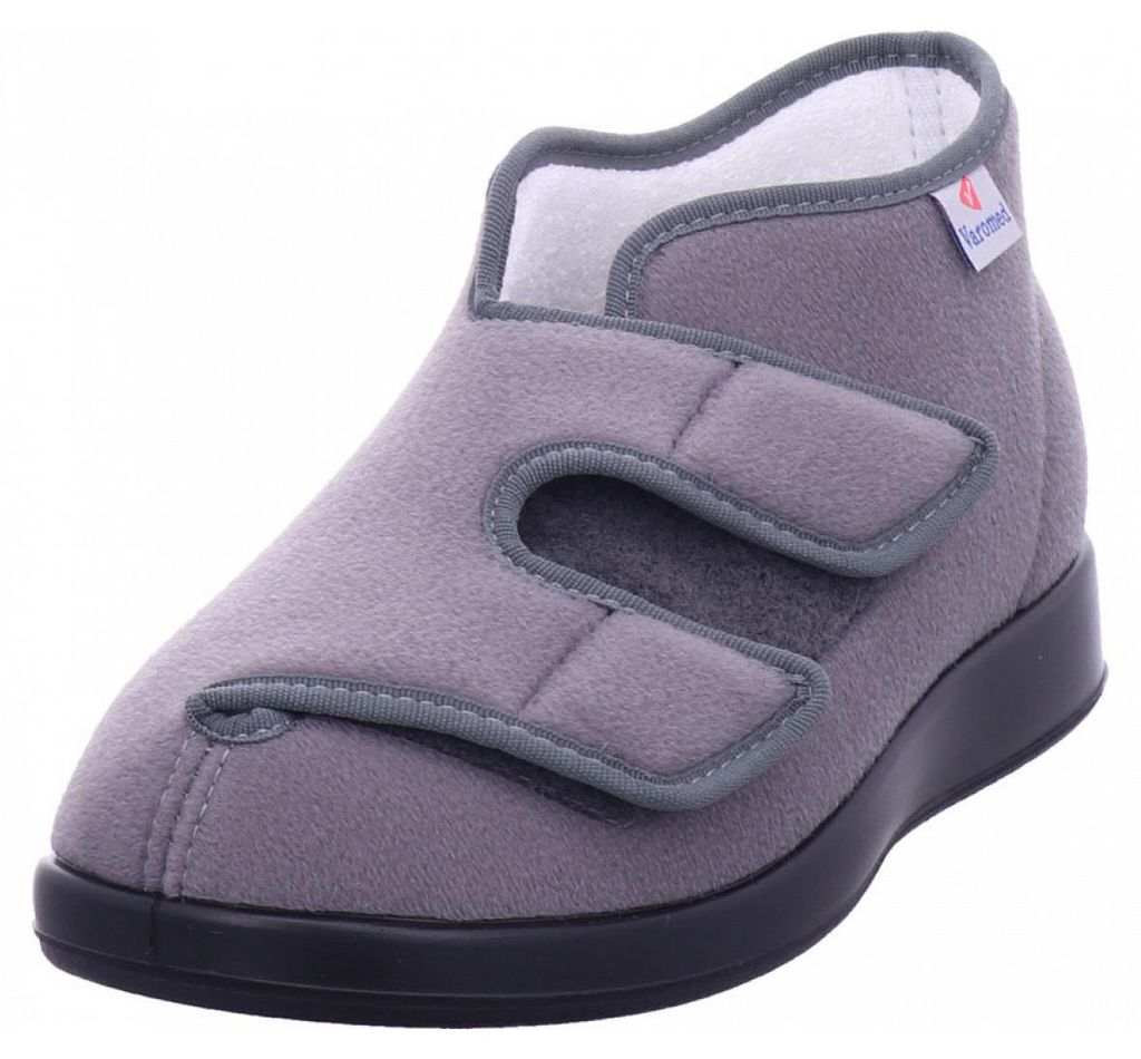 Varomed genua klettschuh Hausschuh grau in Gr. 46