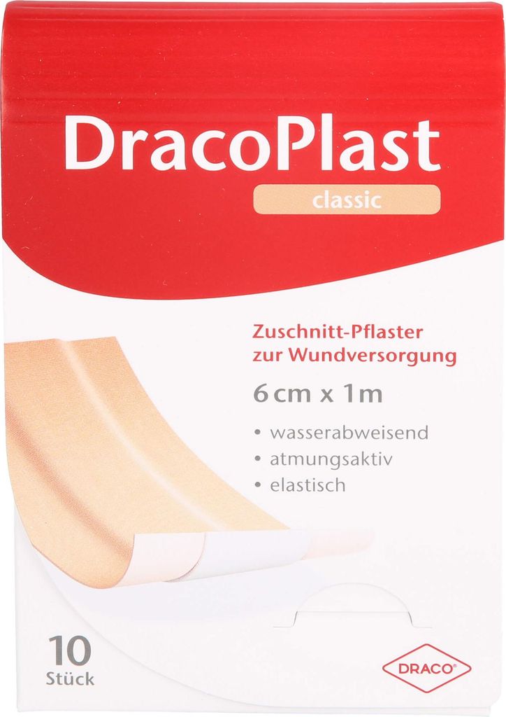 DracoPlast Classic Pflaster 1mx6cm, 1 St. Pflaster Produktbild 
