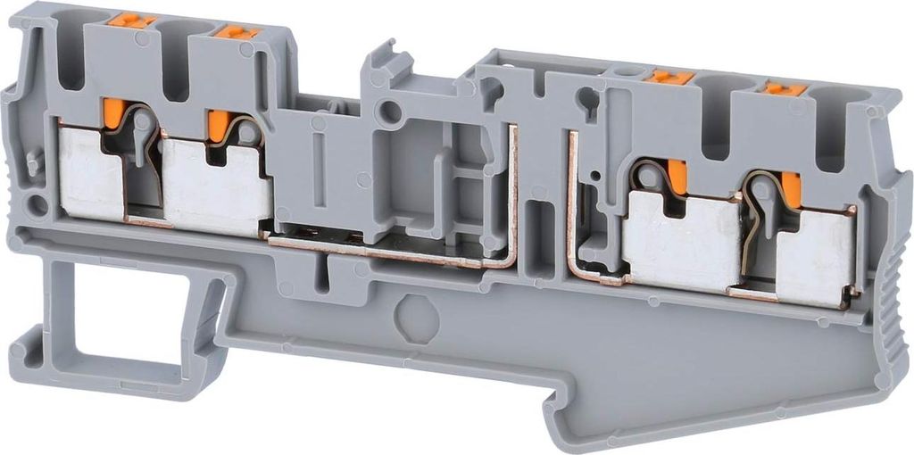 Phoenix Contact Trennklemme PT 2,5-QUATTRO-TG Push-In-Anschluss Nennspannung 400V Kurzzeitstrom 0,30kA - 1 Stück