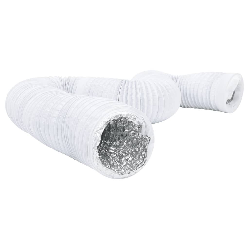 vidaXL Tuyau de ventilation aluminium et PVC 6 m Ø12,5 cm Image du produit 