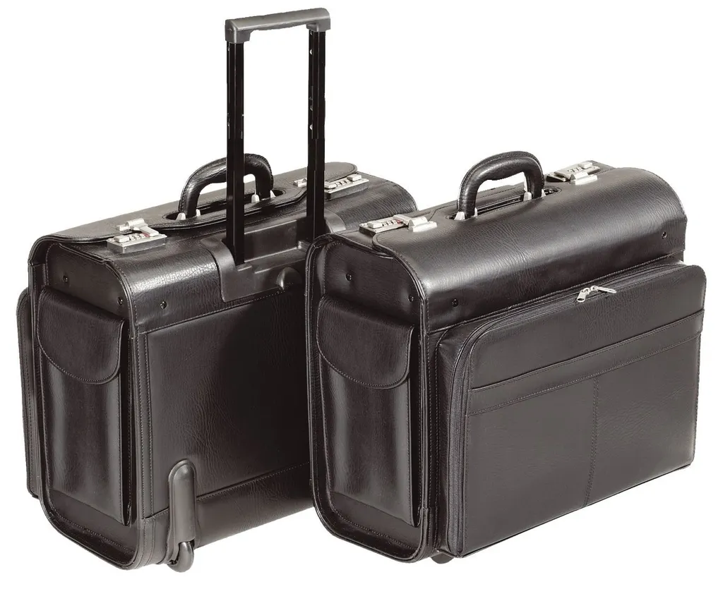 Offerta Alassio 45030 San Remo: Trolley Pilot Case in Similpelle Nera