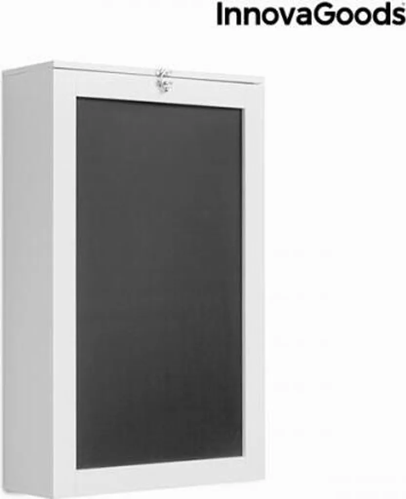 Table murale rabattable blanche - Bureau suspendu compact pour studio - 10