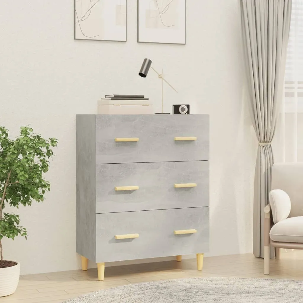 Credenza Industrial Maison Exclusive Grigio Cemento 70 cm - Novità
