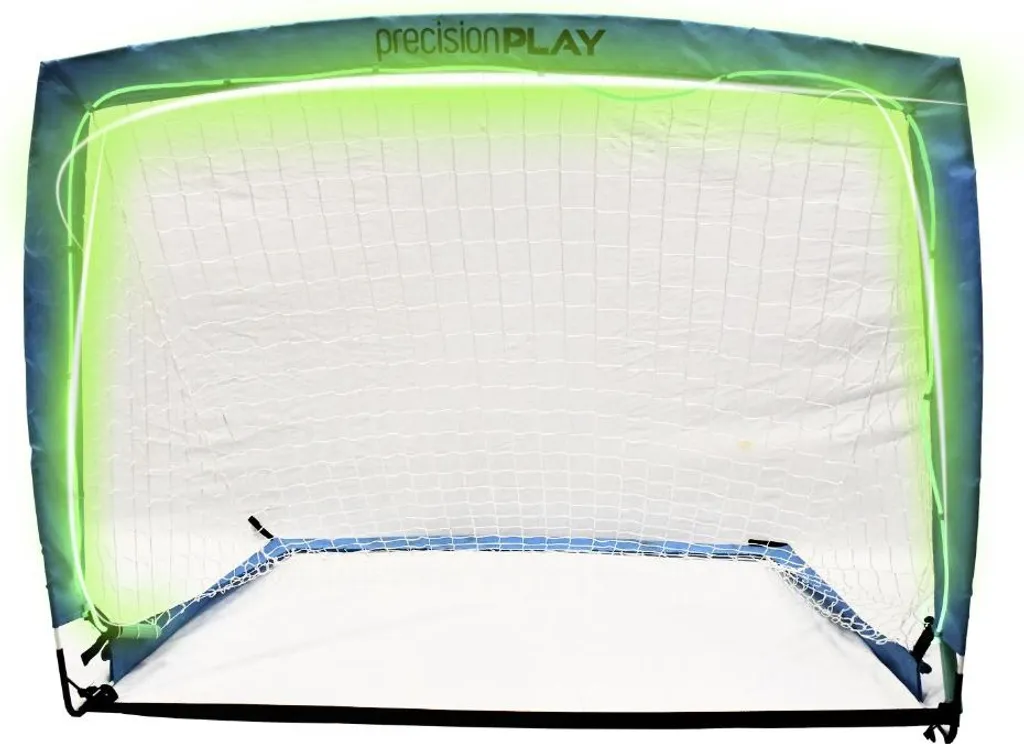 Cage de foot LED interactive PrecisionPLAY Pop-up 122x92cm portable