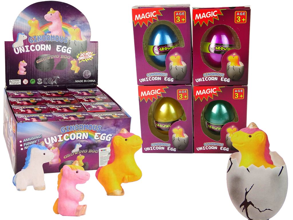 Einhorn-Ei Wasser Einhornwachstum Spielzeug Schlüpfend Magisch Kreativ, Größe:UNIVERSAL