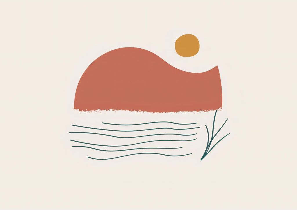 Plakat 42x29,7cm Serenade der untergehenden Sonne