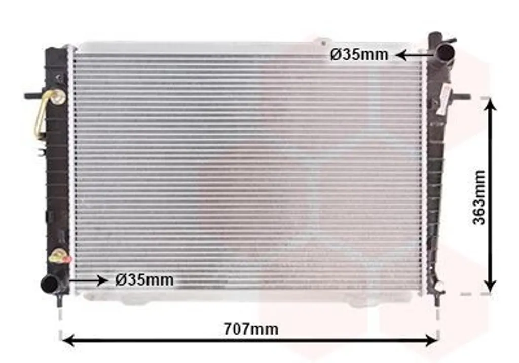 Radiateur de refroidissement moteur idéal pour réparer une fuite d'eau