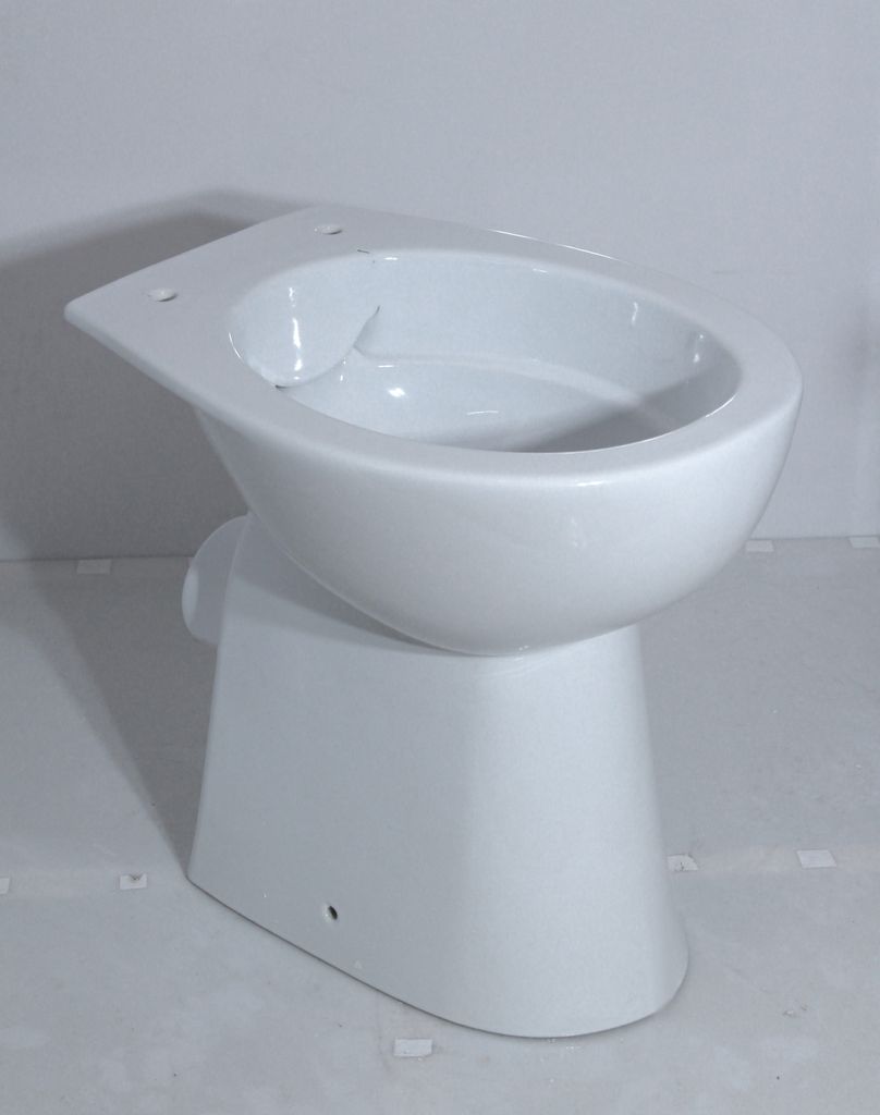 Stand Wc 6cm erhöht SPÜLRANDLOS Toilette Tiefspüler Deckel  RÄUMUNGSVERKAUF!! 