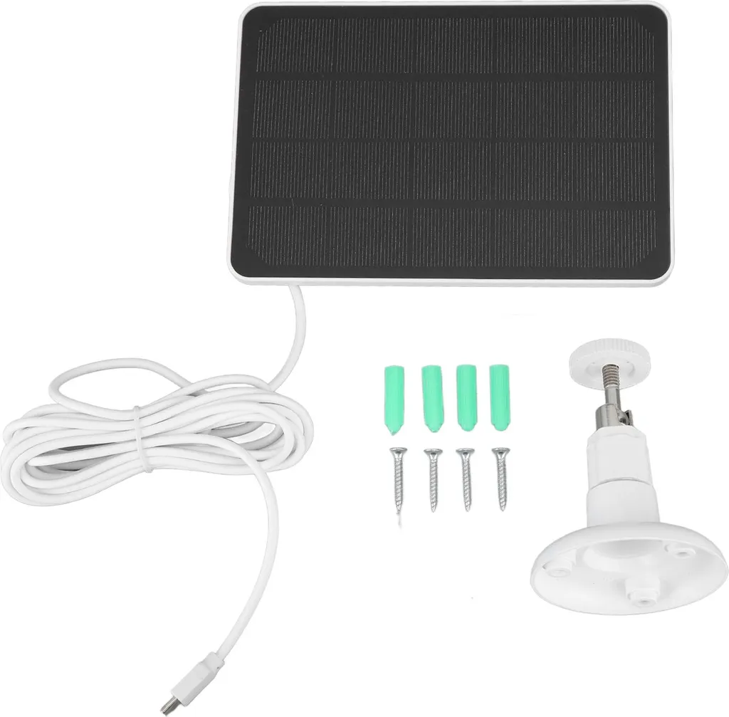 Pannello Solare 4W 5V per Telecamera Wireless Impermeabile IP65 - Offerta