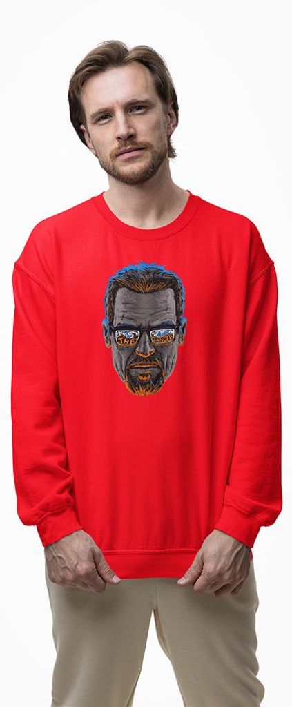 D&B Design Uni Pullover SWMO00012 Breaking Bad Rot-Größe S