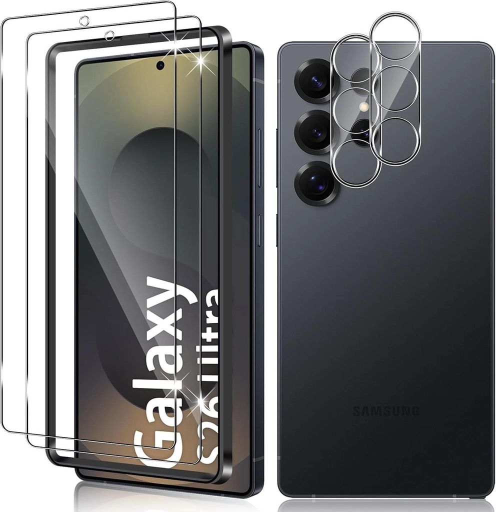 2X Schutzglas ( Display + Kamera ) für Samsung Galaxy S26 Produktbild 