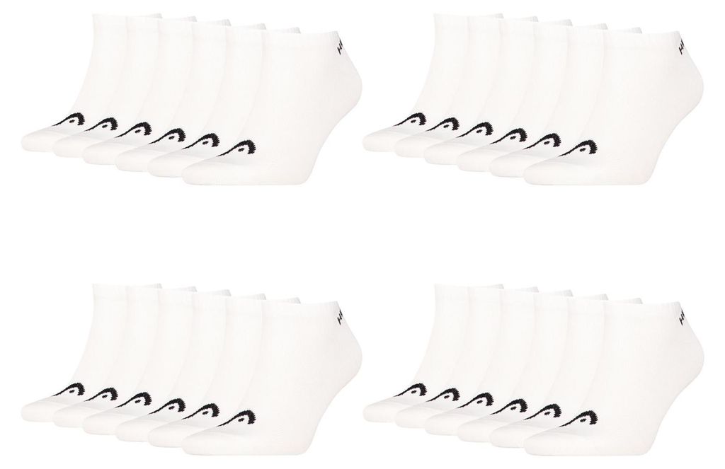12 Paar HEAD Uni Sneaker Socken All Sports Training Socks Produktbild 