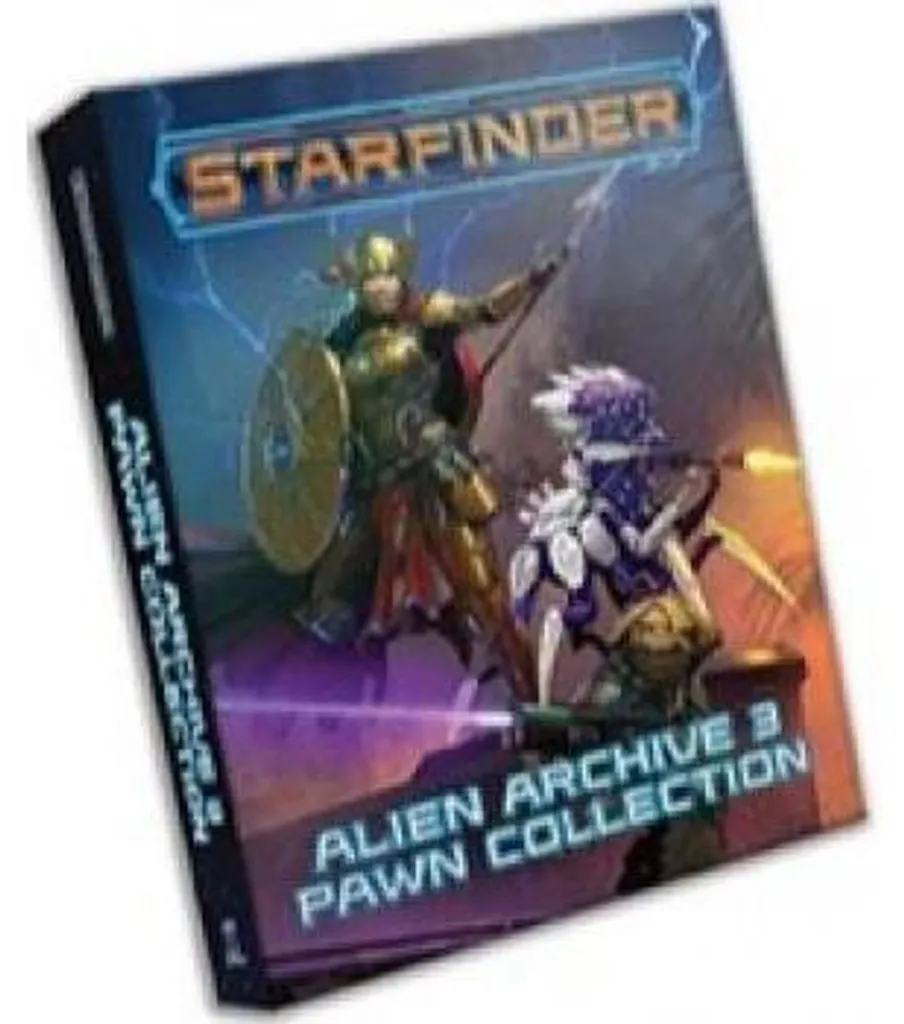 Collection de Pions Starfinder Alien Archive 3 Illustrés en Couleur