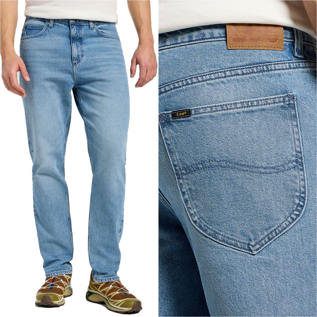 LEE, Herren Jeanshosen, Straight fit, AUSTIN, W32 L34, Blau, Jeans, baggyjeans, buggy