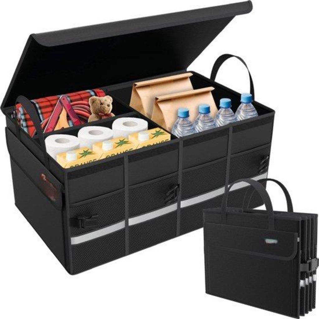 Kofferraum-Organizer Premium Schwarz wasserfest Antirutsch