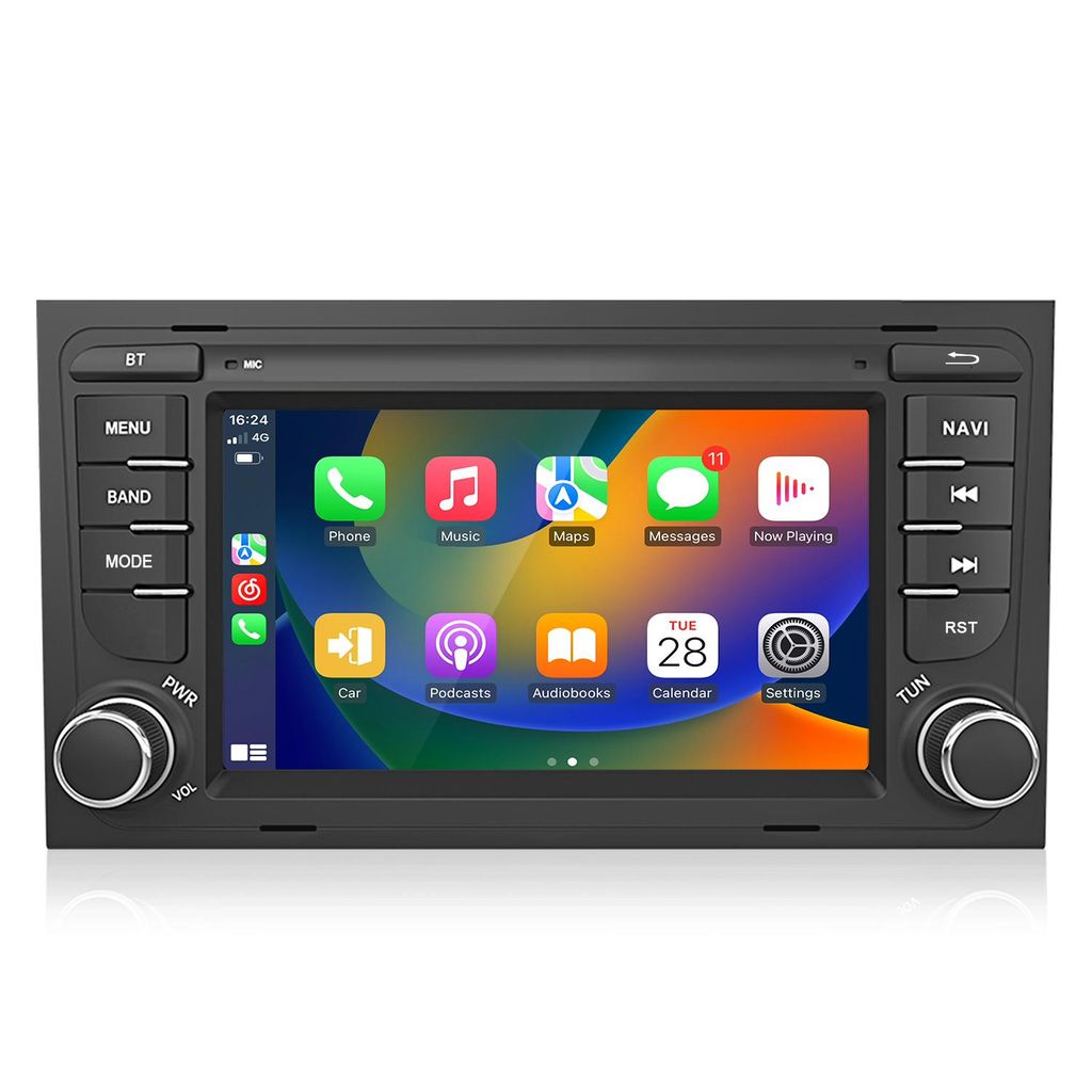 1+32G Android13 carplay Autoradio Für AUDI A4 2000-2009 GPS Obrázek produktu 
