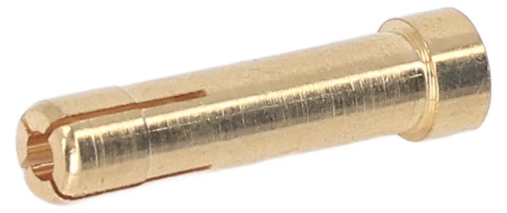 Connecteurs laiton haute précision 4 vers 5 mm - Pack de 50 unités pro - 19