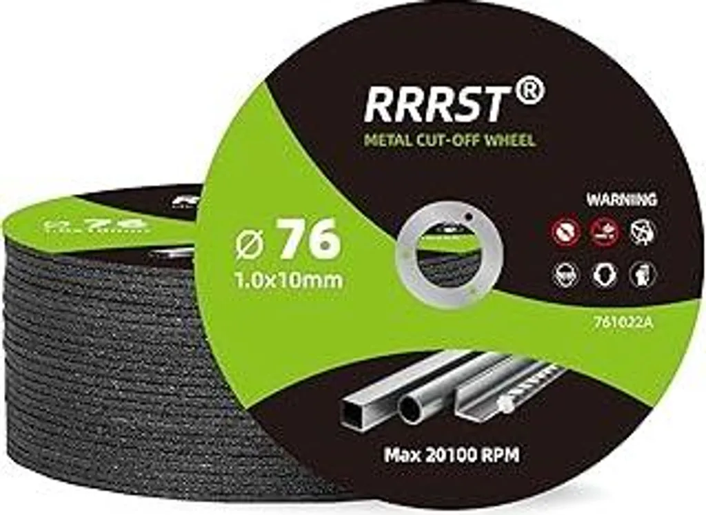 Disco da Taglio 76mm Metallo e Inox 25pz | Taglio Sottile 1mm Preciso