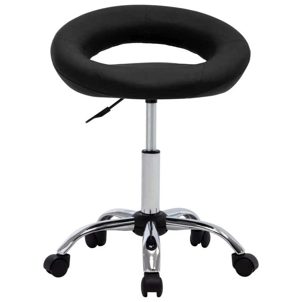 Sgabello Tattoo Professionale Nero | Pelle Sintetica Ultra-Lavabile