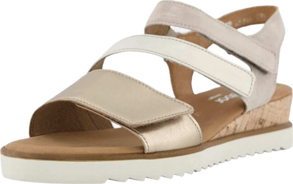 Gabor (0) Komfort Sandalen Damen 31383137383535 Beige 40 EU