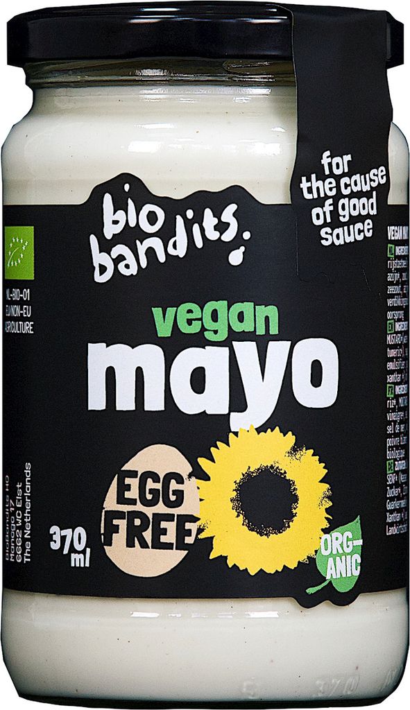 VEGANE MAYONNAISE, , 370 ml - BANDITS