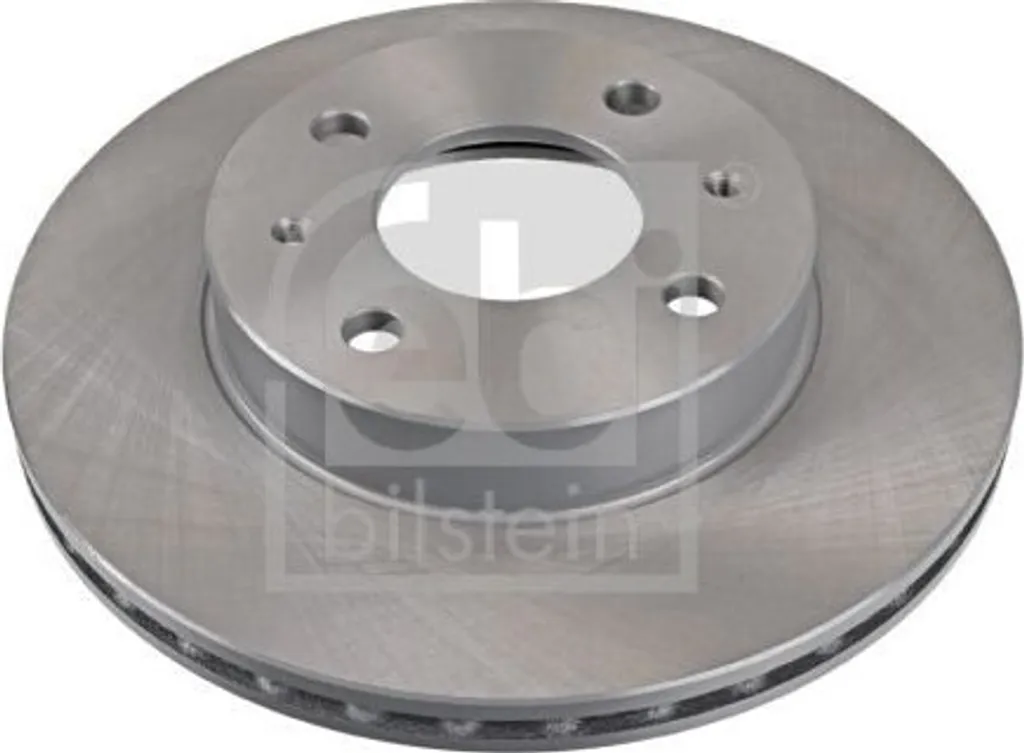 2 Disques de Frein Avant FEBI 10627 pour Nissan 100 NX et Sunny II B13
