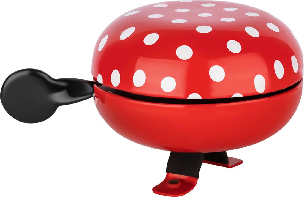 Fahrradklingel BIG MAMA mit Polka Dots, Design:Polka Dots Produktbild 