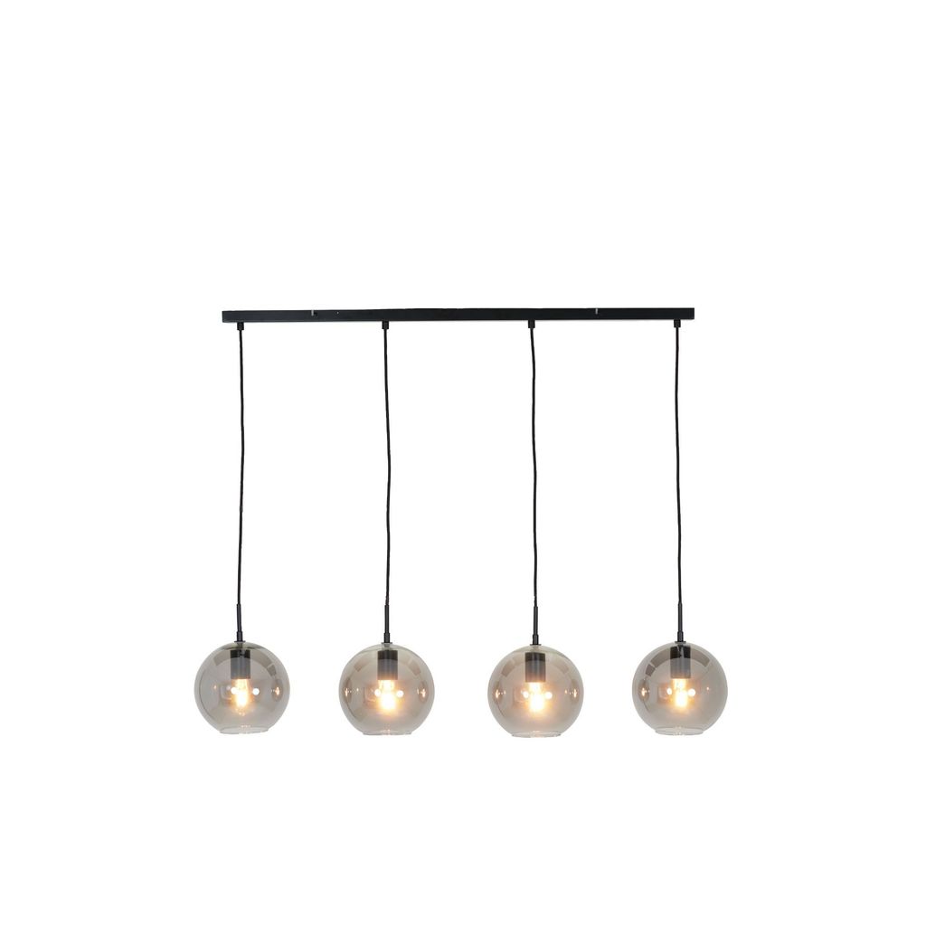 Light & Living - Hängeleuchte Subar - Grau - 114x20x120cm Hängelampe - Esstischlampe - Wohnzimmerlampe - Schlafzimmerlampe - Wohnzimmer