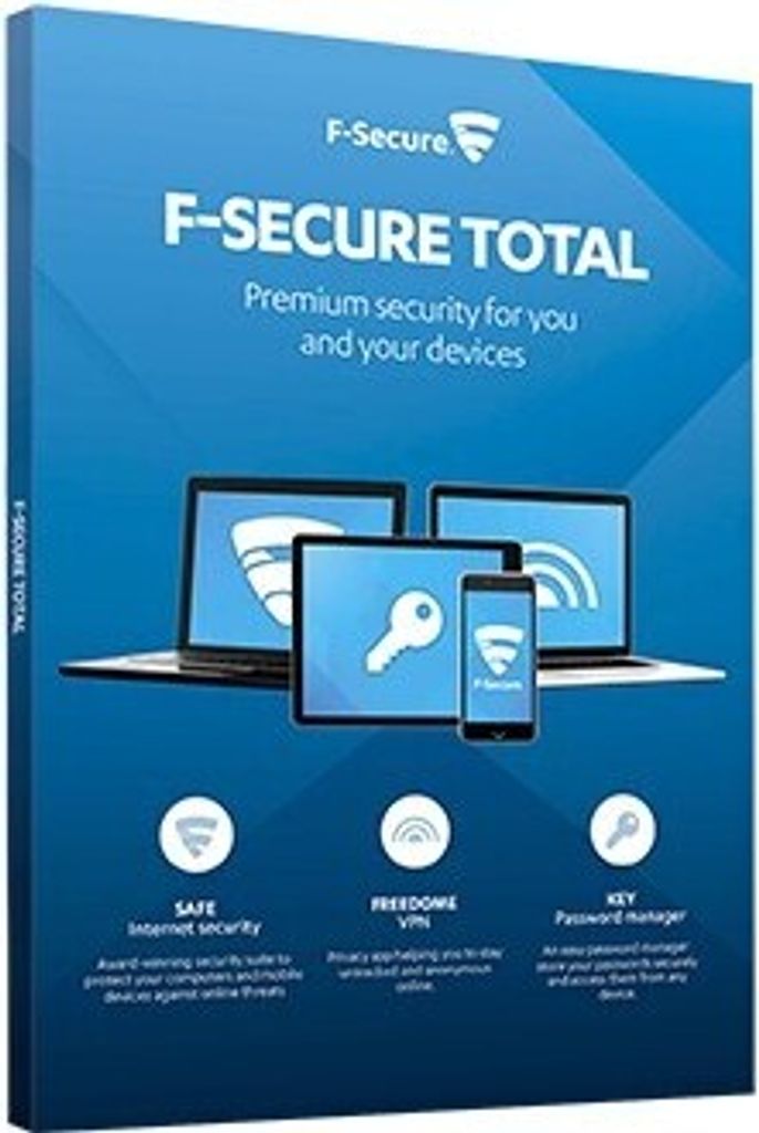 F-SECURE Total Security an VPN - 10 Devices. 1 Year - ESD-DownloadESD